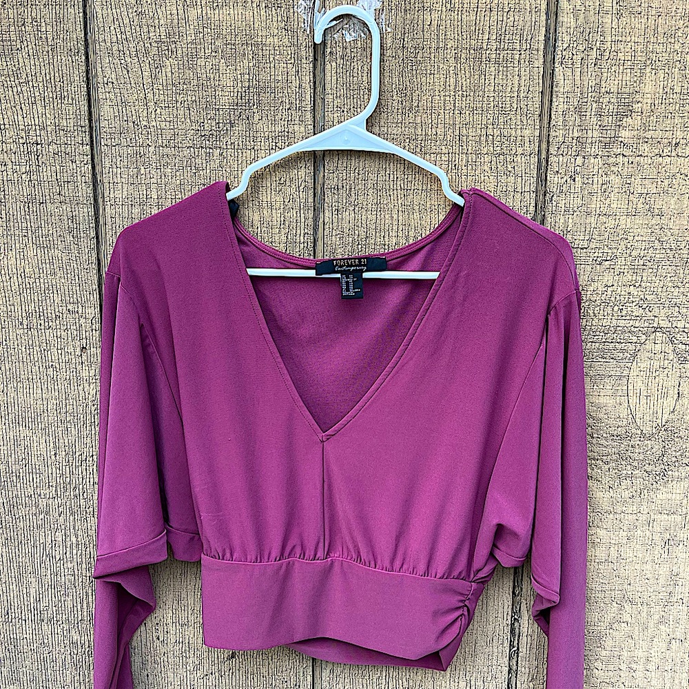 Forever 21 Cropped Blouse